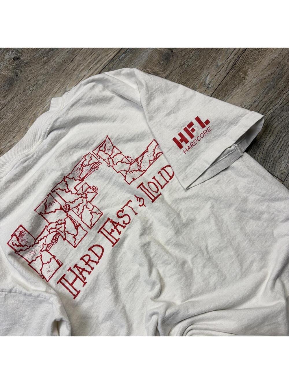 Oneita Men's White Tshirt